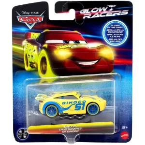 Disney Pixar Glow Racers Dinoco Cruz Ramirez