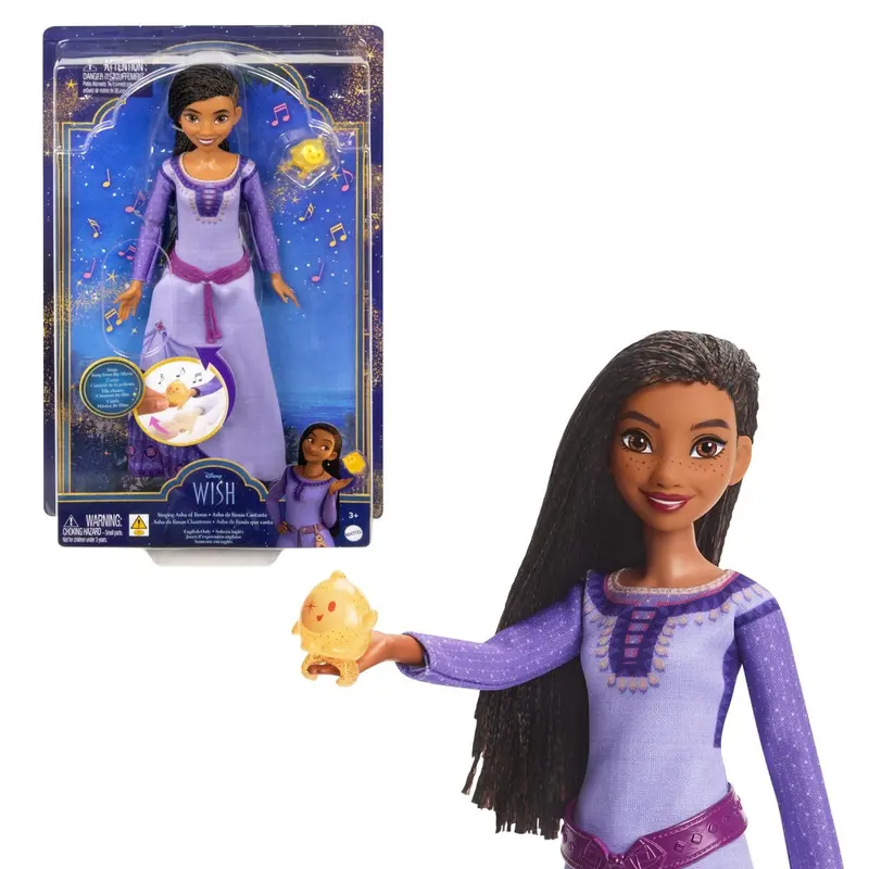 Disney Wish Singing Asha of Rosas Doll