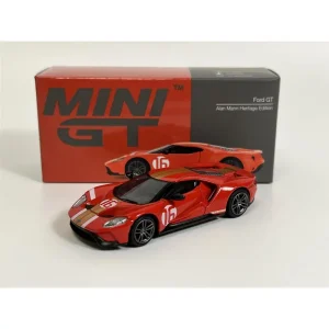 Mini GT Ford GT Alan Mann Heritage 1:64 Die Cast