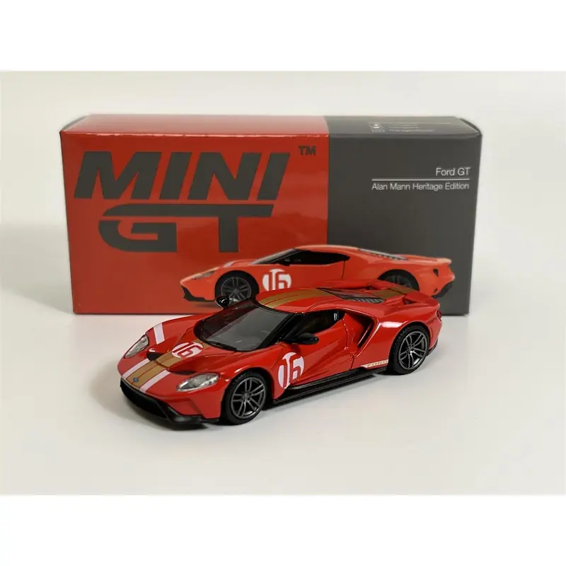 Mini GT Ford GT Alan Mann Heritage 1:64 Die Cast