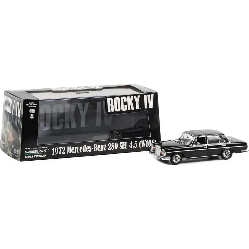 Rocky IV 1972 Mercedes 280 SEL 1:43 Die Cast