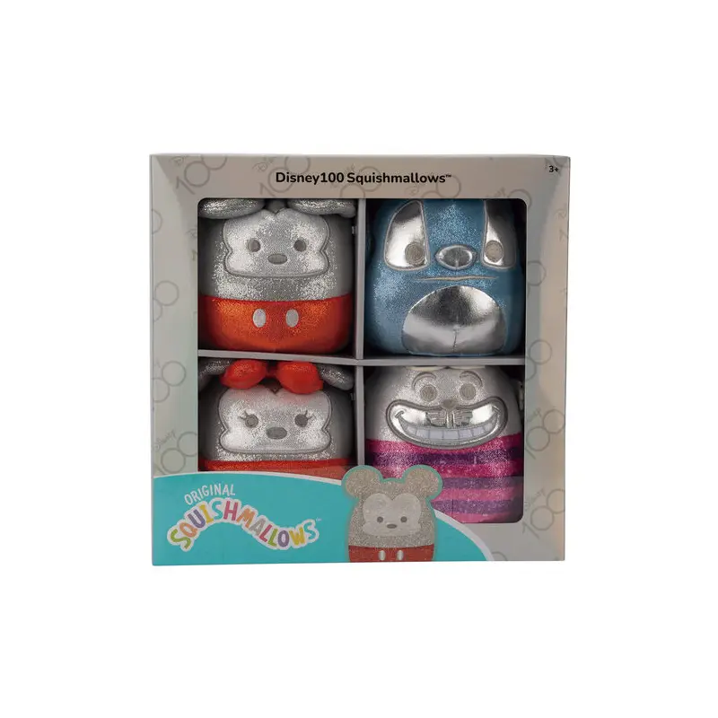Squishmallows 5" Disney 100 4 Piece Box Set
