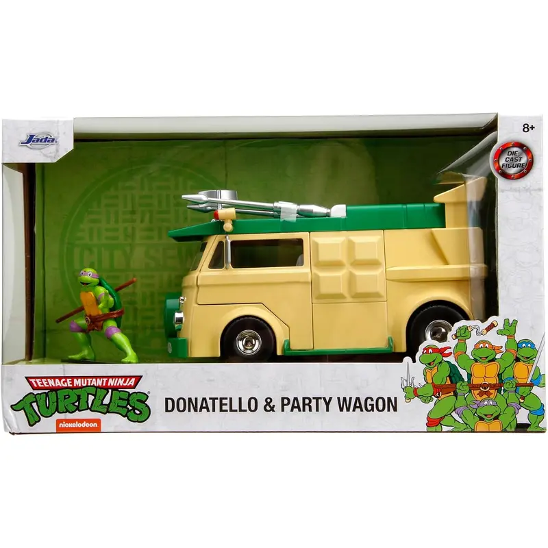 Teenage Mutant Ninja Turtles Party Wagon 1:24
