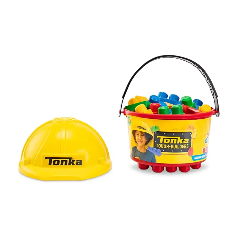 Tonka - Hard Hats & Blocks Bucket
