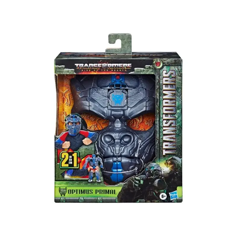 Transformers Optimus Primal 2 in 1 Mask & Figure