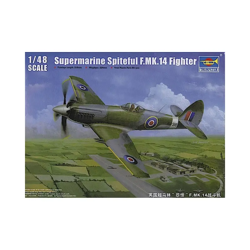 Supermarine Spiteful F XIV 1:48 Scale Kit