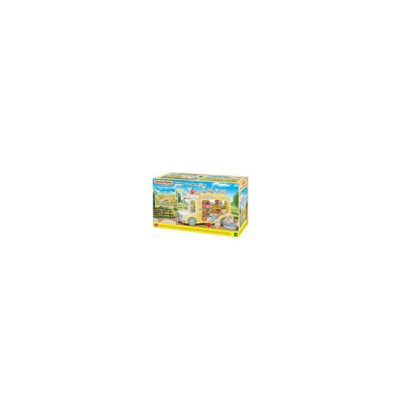 Sylvanian Rainbow Fun Nursery Bus