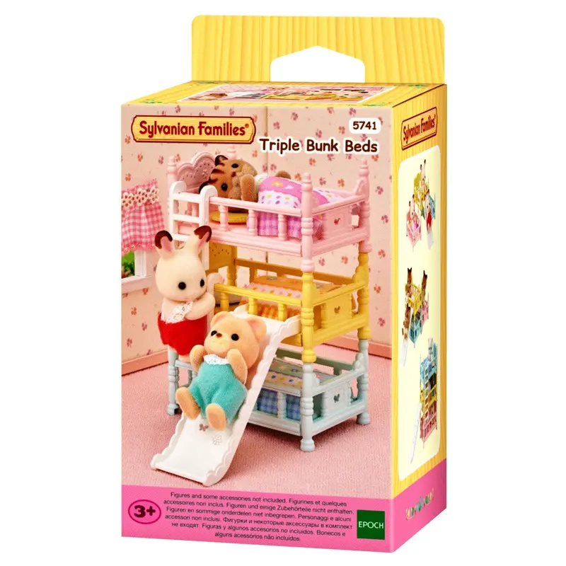 Sylvanian Triple Bunk Beds