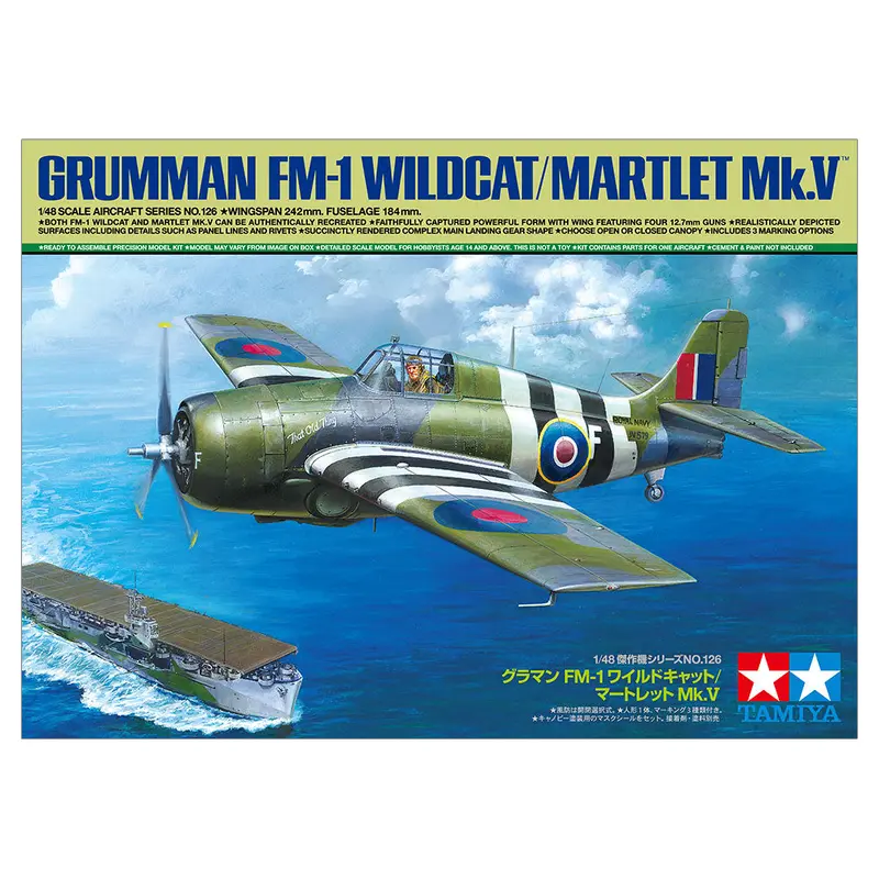 Tamiya Grumman FM-1 Wildcat Martlet Mk.V