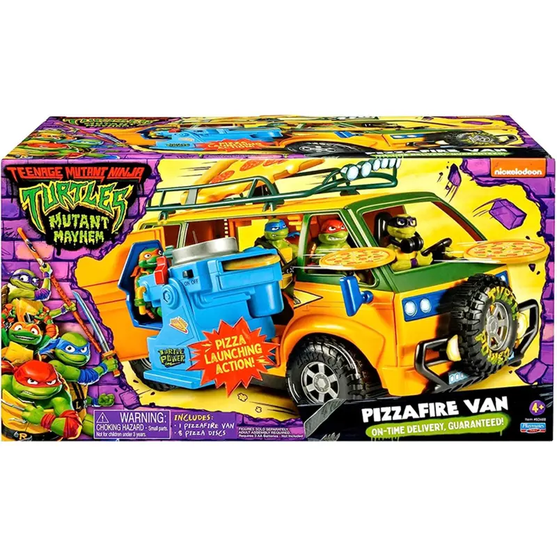 TMNT Mutant Mayhem Pizzafire Van