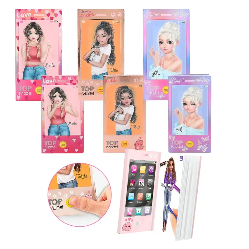 TOPModel Mini Colouring Book