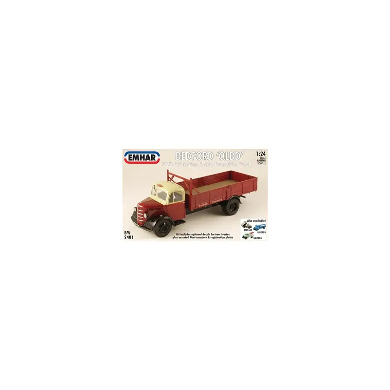 Bedford 0 Series LWB Dropside 1:24 Scale Kit