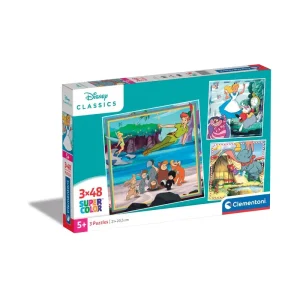 Clementoni Disney Classic 3x48 Piece Jigsaw Puzzle