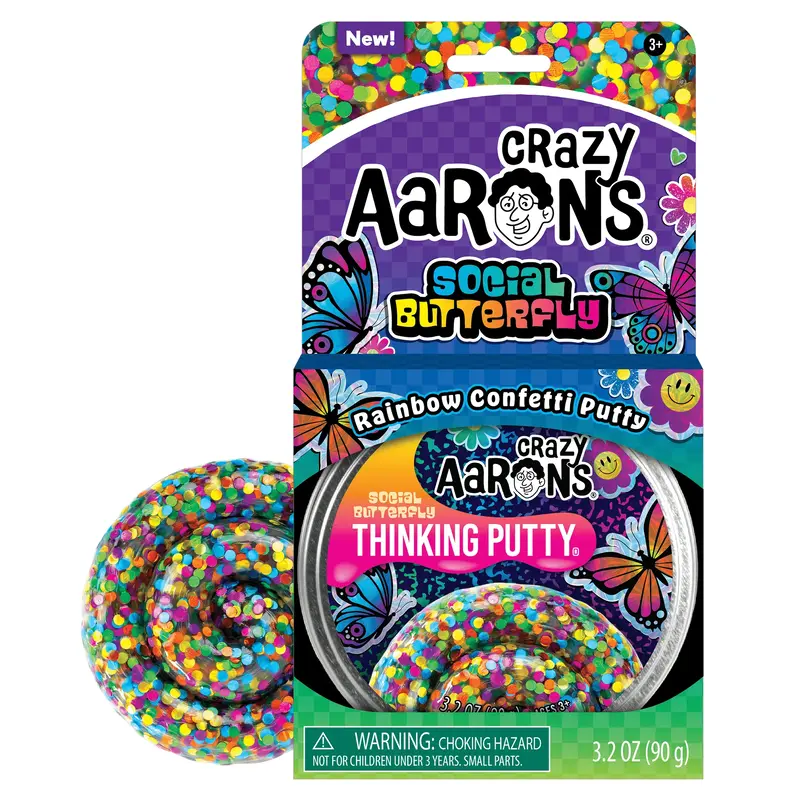 Crazy Aarons Trendsetters Social Butterfly Putty
