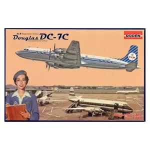 Douglas DC7C Royal Dutch Airlines 1:144 Scale