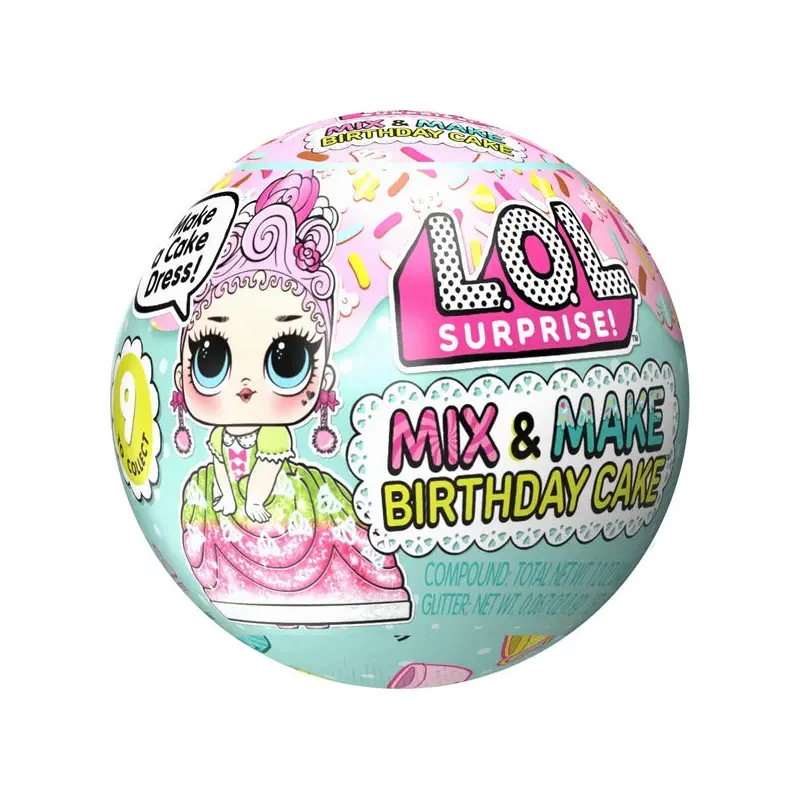 LOL  Surprise Mix & Make Birthday Cake Tots