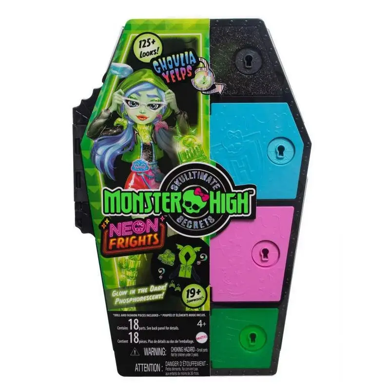 Monster High Neon Frights Ghoulia Yelps
