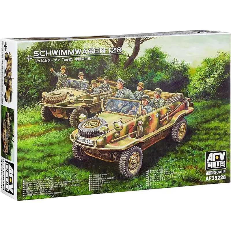 VW Schwimmwagen 128 1:35 Scale Model Kit