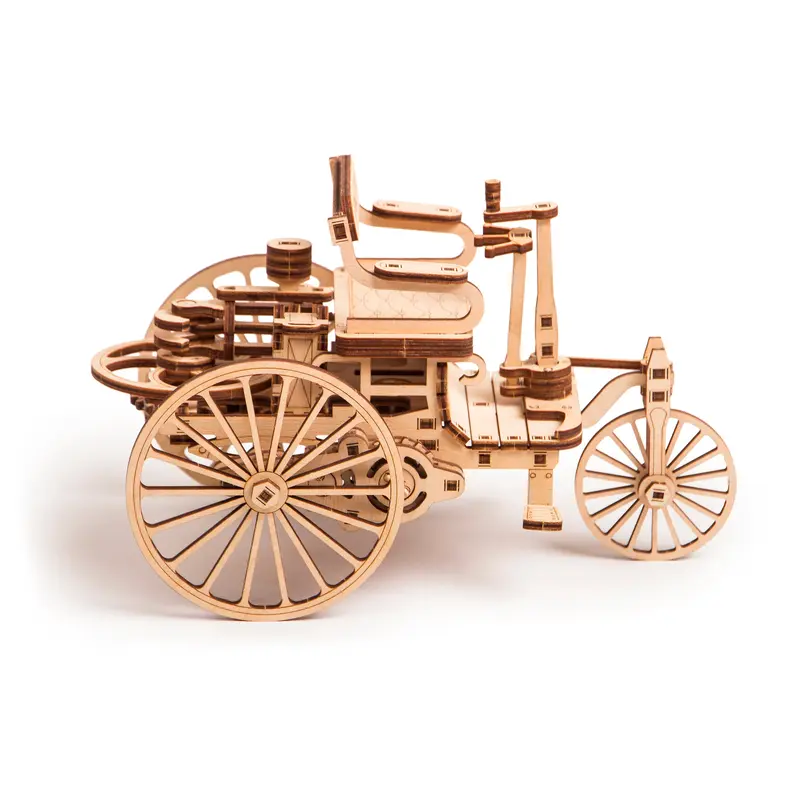 Wood Trick First Car 3D Set