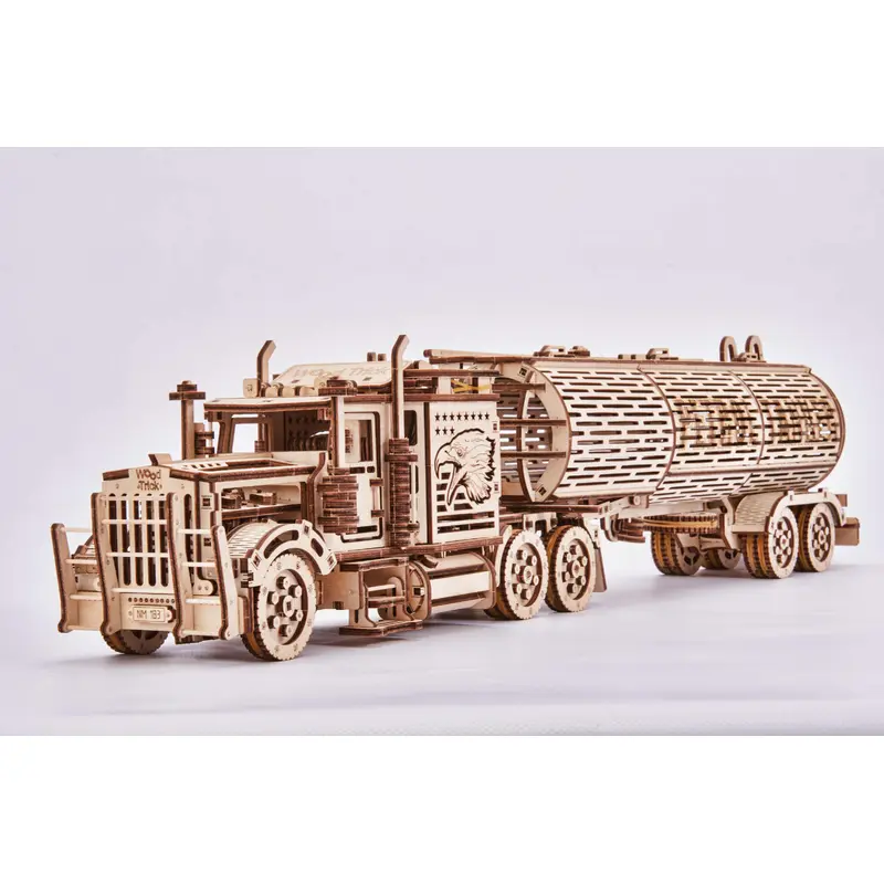 Wood Trick Tank Trailer 3D Set