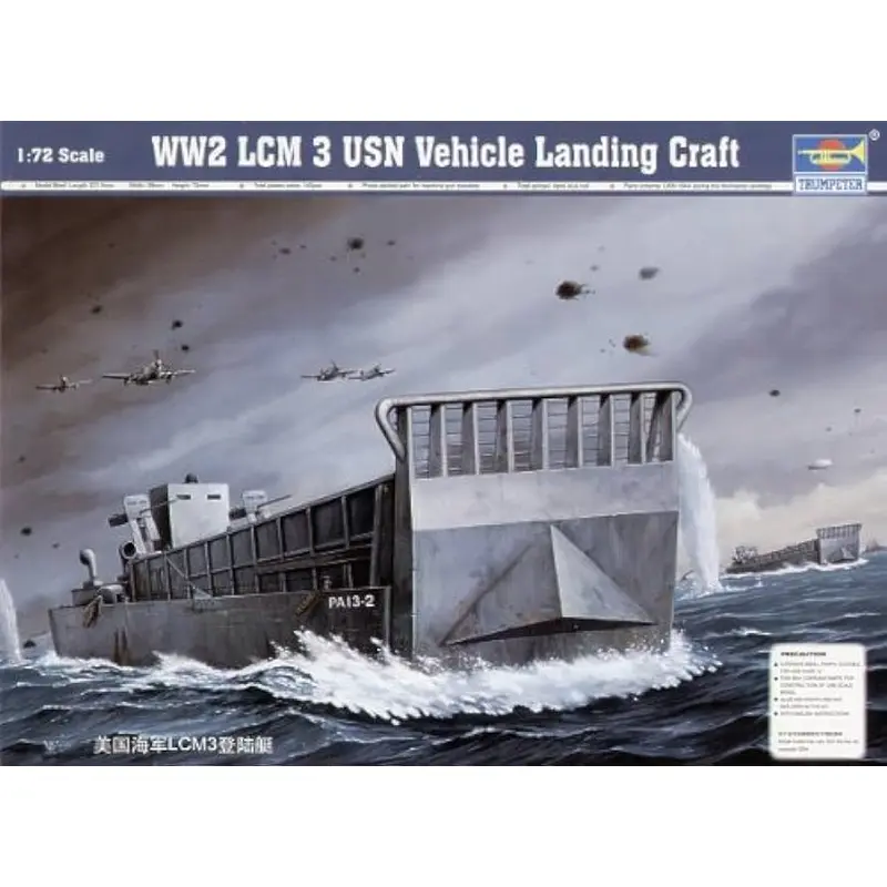 WW2 LCM Landing Craft USN 1:72 Scale Kit