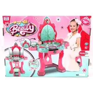 Beauty Vanity Table & Stool