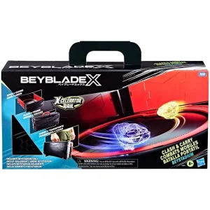 Beyblade X Clash & Carry Beystadium Battle Arena