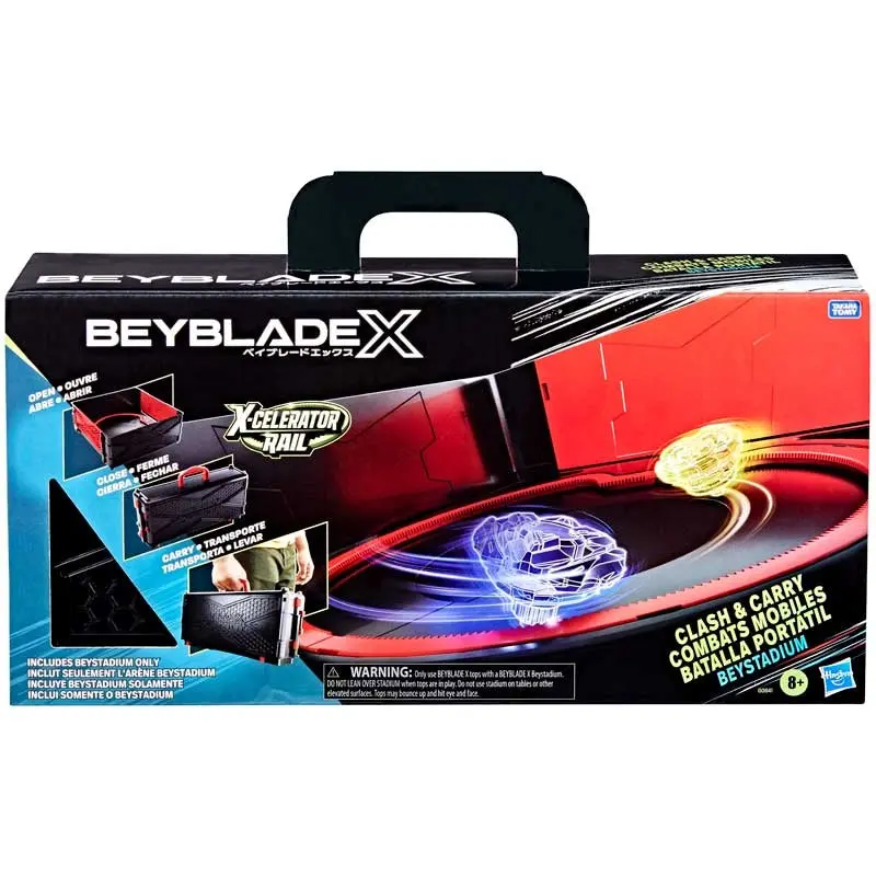 Beyblade X Clash & Carry Beystadium Battle Arena