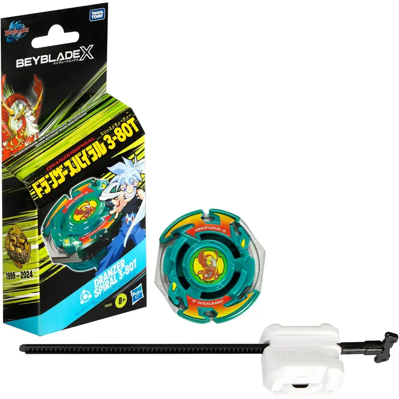 Beyblade X - X-Over Project Dranzer Spiral 3-80T Starter Pack Set