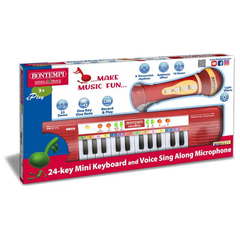 Bontempi 24-Key Keyboard And Mic