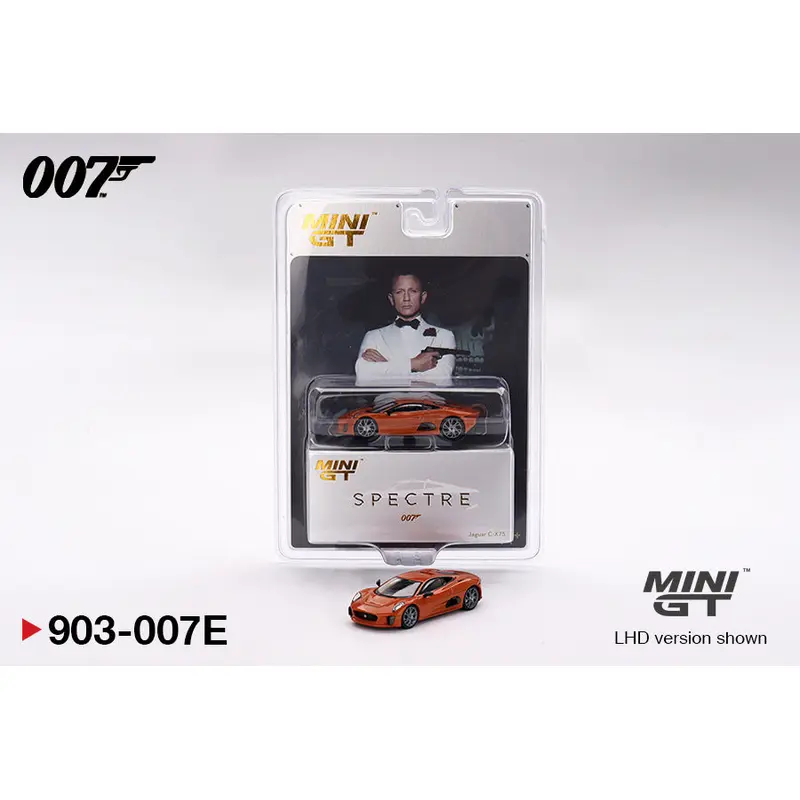 Mini GT Jaguar C-X75 007 Spectre 1:64 Scale