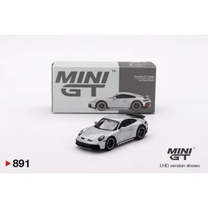 Mini GT Porsche 911 Dakar Ice Gray 1:64 Die Cast