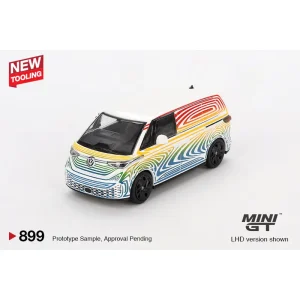 Mini GT Volkswagen ID Buzz "Rainbow" 1:64 Scale