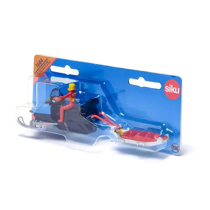 Siku 1:87 Snowmobile With Rescue Sledge