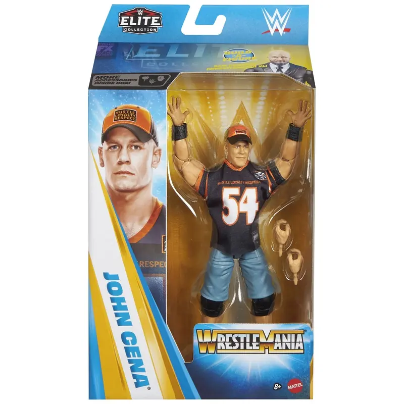 WWE John Cena Wrestlemania Elite Action Figure