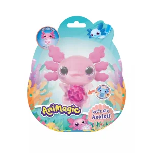 Animagic Lets Go Axolotl Pink