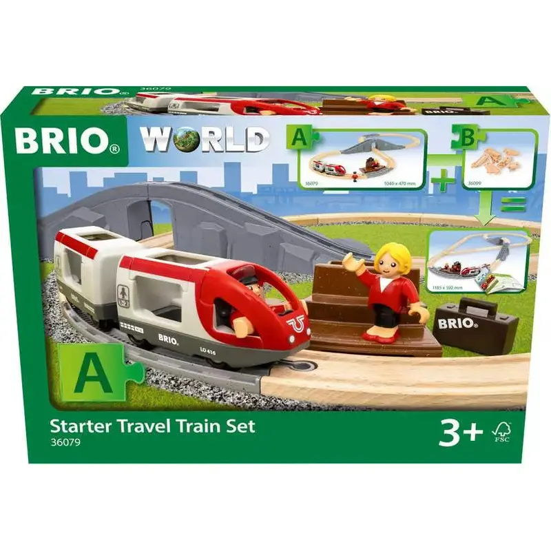 Brio Starter Travel Train Set