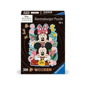 Disney Mickey & Minnie Wooden Jigsaw Puzzle