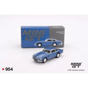 Mini GT Aston Martin DB5 Sierra Blue 1:64 Die Cast