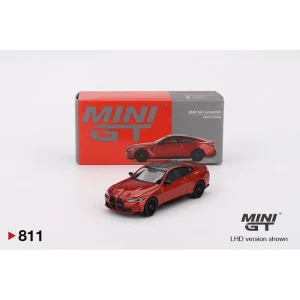 Mini GT BMW M4 Competition Sakhir Orange 1:64 Die Cast