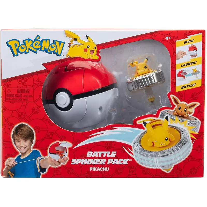 Pokemon Battle Spinner Pack Pikachu