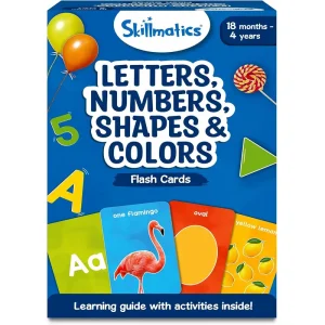 Skillmatics Flash Cards Letters Numbers Shapes