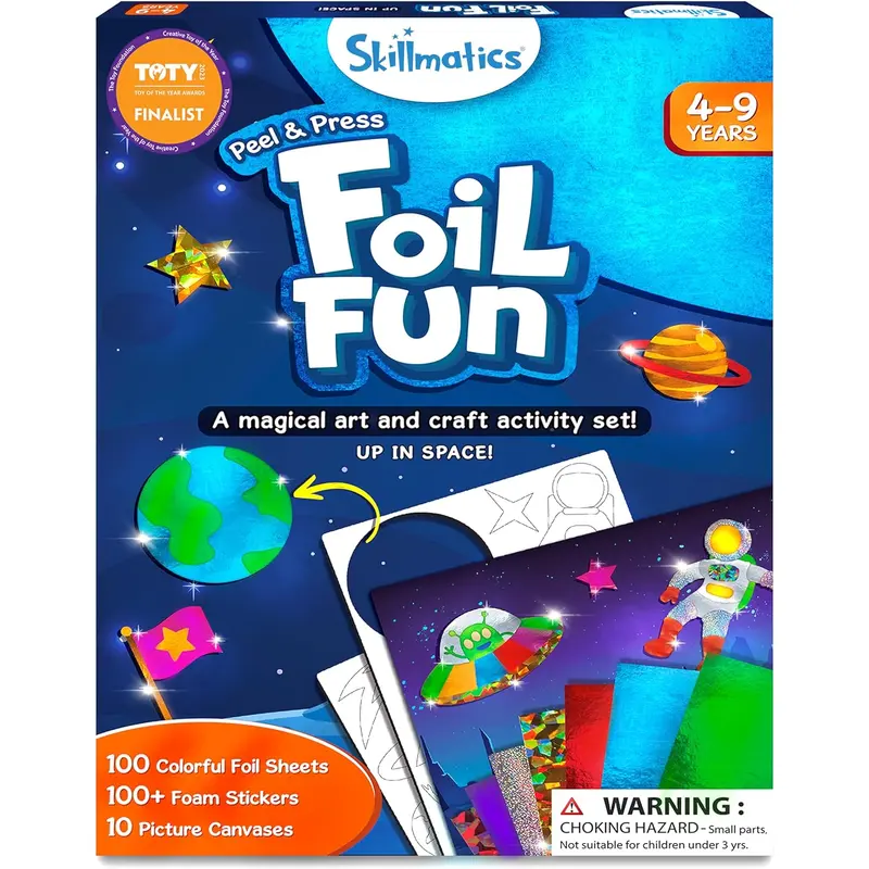 Skillmatics Foil Fun Up In Space Set