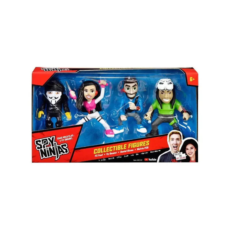 Spy Ninja 4 Figure Pack