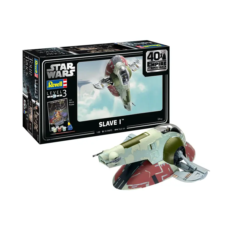 Star Wars Gift Set Slave 1 1:88 Scale Kit