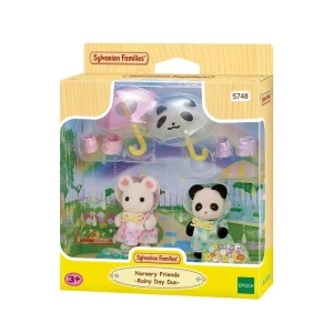 Sylvanian Families Nursery Friends Rainy Day Duo