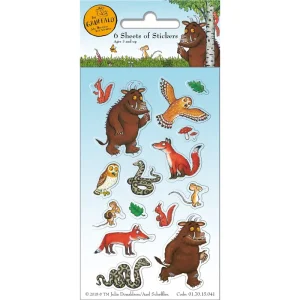 The Gruffalo 6 Sheet Sticker Pack