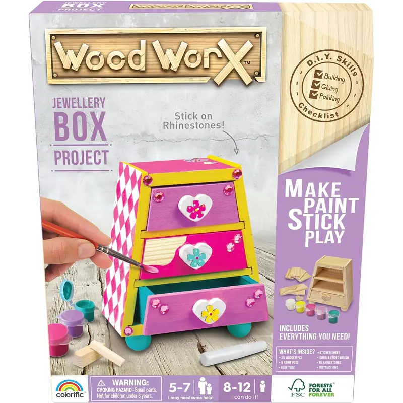 Wood WorX Jewellery Box Project