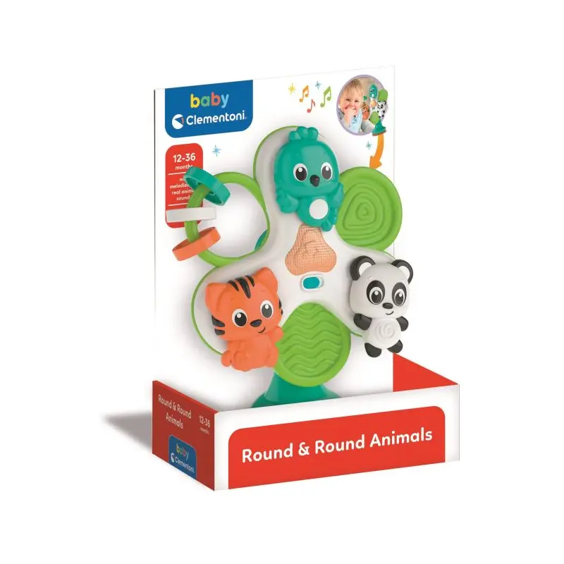 Baby Clem Round & Round Animals