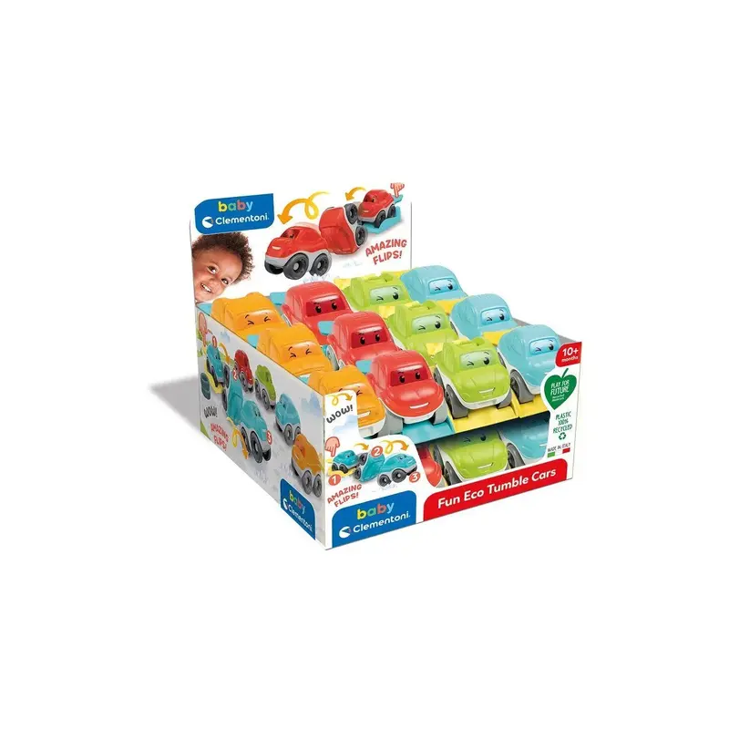 Baby Clem Tumbling Cars Assorted